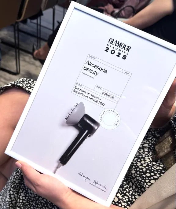 coshare - laureat nagrody czytelników Glamuour Glammies 2025