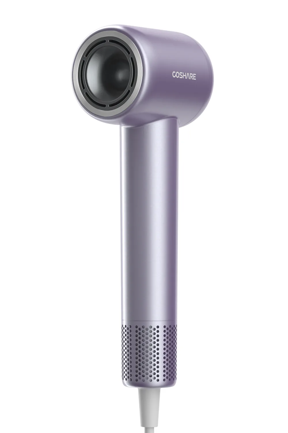 Suszarka do włosów COSHARE SuperFlow1 PRO Fioletowy – widok od tyłu