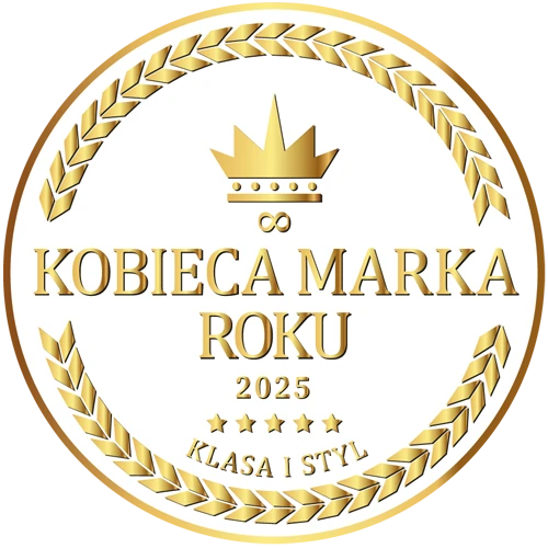 Godło nagrody Kobieca Marka Roku 2025 – Klasa i Styl